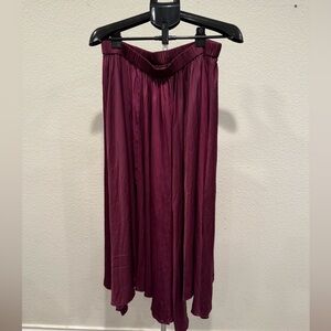 Anthropologie Asymmetrical Maxi Skirt